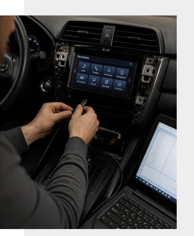 Русификация японских автомагнитол под ключ в Аксае