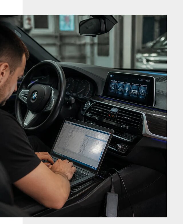Русификация мультимедиа BMW для авто под ключ в Аксае