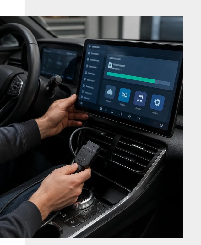 Установка приложений BYD для автомобиля под ключ в Аксае