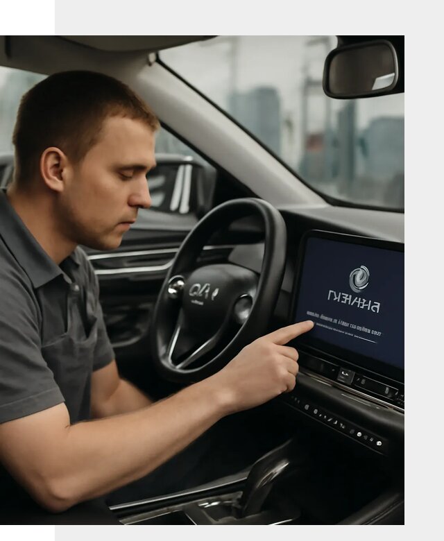 Установка приложений Changan и сервисов в авто в Аксае