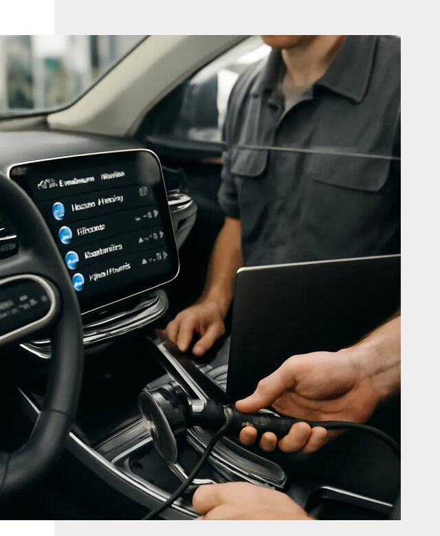 Установка приложений Geely для мультимедиа автомобиля в Аксае