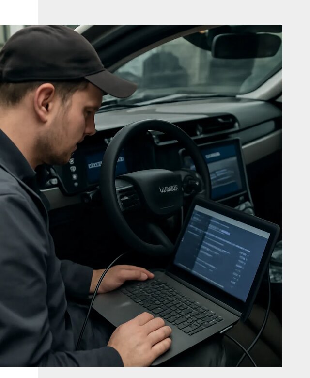 Профессиональная русификация автомобилей Lynk Co в Аксае