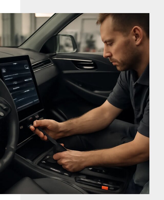 Восстановление автомобиля после русификации в Аксае