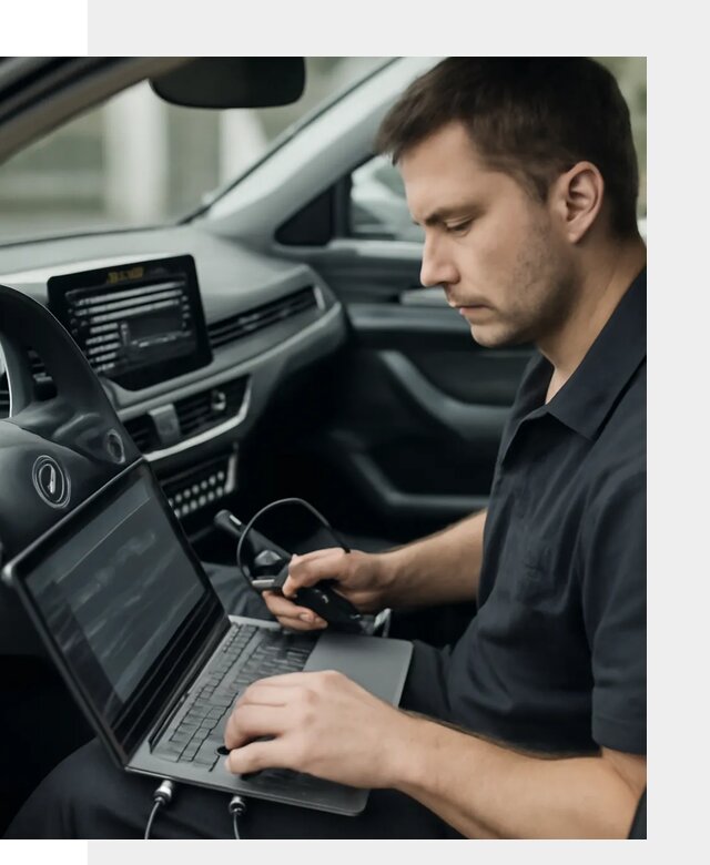 Настройка телематики автомобиля под ключ для авто в Аксае