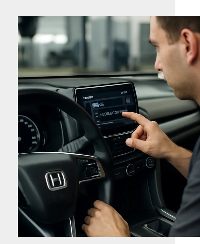 Русификация панели приборов Honda в Аксае по цене 5079 ФастМобиль-Акс